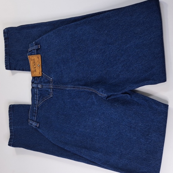 Rockies Vintage High-Rise Western Blue Jeans Waist 26 Inseam 36 - Picture 10 of 17